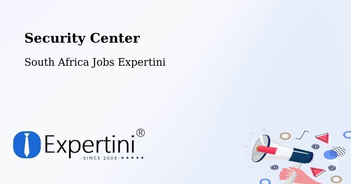 Security & Compliance – Hennenman - South Africa Jobs Expertini